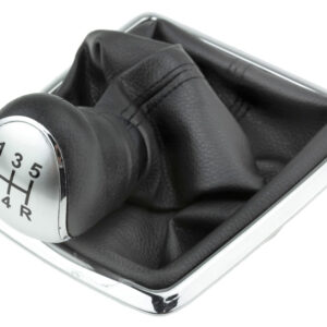 NTY Πόμολο 5 Ταχυτήτων για Ford Focus II 2004 / Fiesta 2008 Μαύρο Κωδικός: GZB-FR-015