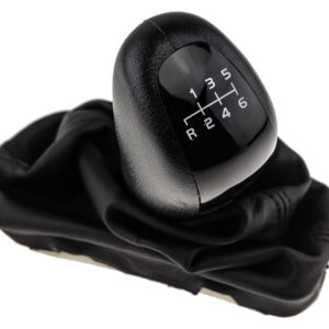 Πόμολο 6 Ταχυτήτων με Φούσκα με Φούσκα Universal Mercedes W203 2000-2007 Μαύρο Κωδικός: GZB-ME-005