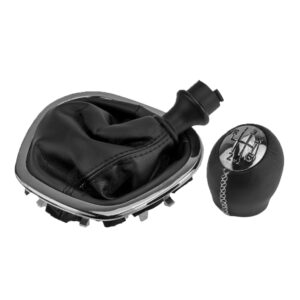 NTY Πόμολο 6 Ταχυτήτων με Φούσκα για Fiat Talento Opel Vivaro Renault Trafic 2016+ Μαύρο Κωδικός: GZB-PL-023