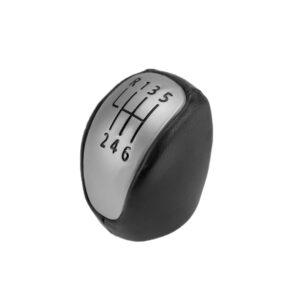 NTY Πόμολο 6 Ταχυτήτων για Renault Laguna III 2007+ Ασημί Κωδικός: GZB-RE-013