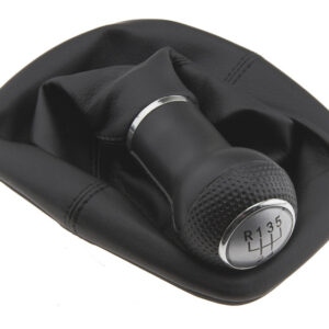 NTY Πόμολο 5 Ταχυτήτων με Φούσκα για Volkswagen Bora 1998-2005 Μαύρο Κωδικός: GZB-VW-007