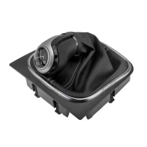 NTY Πόμολο Ταχυτήτων με Φούσκα για Volkswagen Golf / Jetta 2003+ Μαύρο Κωδικός: GZB-VW-030