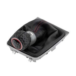 NTY Πόμολο 6 Ταχυτήτων με Φούσκα για Volkswagen Golf VII GTI 2013+ Μαύρο Κωδικός: GZB-VW-031