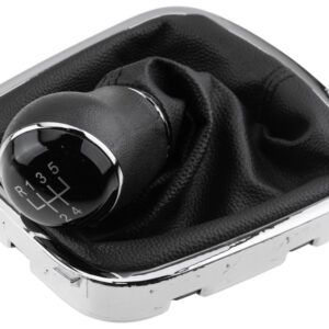 NTY Πόμολο Ταχυτήτων με Φούσκα για Volkswagen Polo 2009-2018 Μαύρο Κωδικός: GZB-VW-053