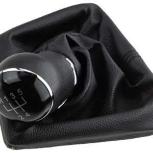 NTY Πόμολο Ταχυτήτων με Φούσκα για Volkswagen Caddy 2015+ Μαύρο Κωδικός: GZB-VW-055