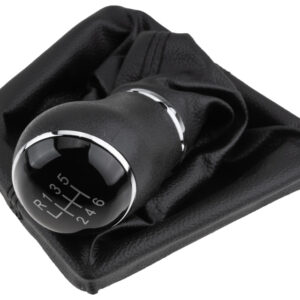 NTY Πόμολο Ταχυτήτων με Φούσκα για Volkswagen Caddy 2015+ Μαύρο Κωδικός: GZB-VW-056