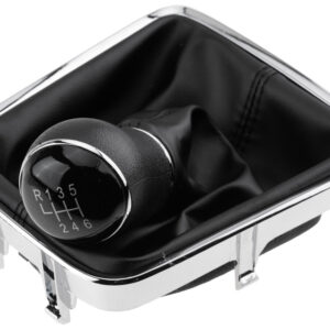 NTY Πόμολο Ταχυτήτων με Φούσκα για Volkswagen Tiguan 2007+ Μαύρο Κωδικός: GZB-VW-062