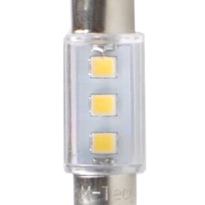 M-Tech Λάμπα Αυτοκινήτου & Μοτοσυκλέτας C5W / C10W LED Λευκό 12V 0.24W