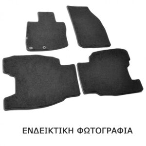 Lampa Σετ Μπροστινά και Πίσω Πατάκια 4τμχ για Honda Civic 2012+ Μαύρα Κωδικός: L2307.2