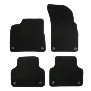 Lampa Σετ Μπροστινά και Πίσω Πατάκια 4τμχ για Audi Q7 Μαύρα Κωδικός: L2327.1