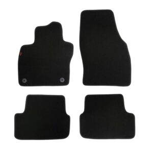 Lampa Σετ Μπροστινά και Πίσω Πατάκια 4τμχ για Seat Ibiza Μαύρα Κωδικός: L2328.0