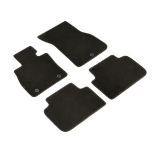 Lampa Σετ Μπροστινά και Πίσω Πατάκια 4τμχ για BMW Σειρά 1 2019 Μαύρα Κωδικός: L2335.1