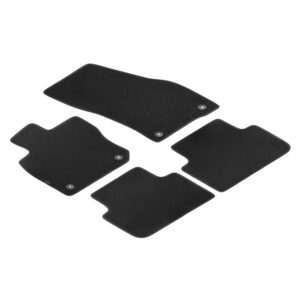 Lampa Σετ Μπροστινά και Πίσω Πατάκια 4τμχ για Volkswagen Tiguan Μαύρα Κωδικός: L2336.2