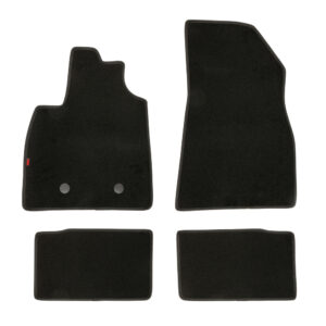 Lampa Σετ Μπροστινά και Πίσω Πατάκια 4τμχ για Dacia Duster Μαύρα Κωδικός: L2336.6