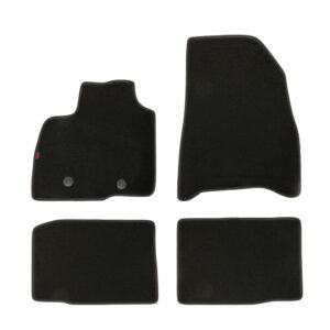 Lampa Σετ Μπροστινά και Πίσω Πατάκια 4τμχ Μαύρα Κωδικός: L2336.7