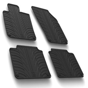 Lampa Σετ Μπροστινά και Πίσω Πατάκια 4τμχ Τύπου Σκαφάκι για Volvo S90 2016 Μαύρα Κωδικός: L2453.0