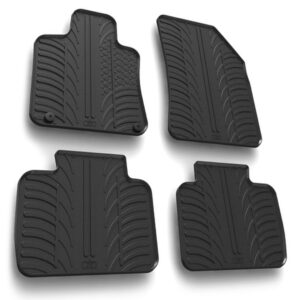 Lampa Σετ Μπροστινά και Πίσω Πατάκια 4τμχ για Peugeot 508 Μαύρα Κωδικός: L2453.9