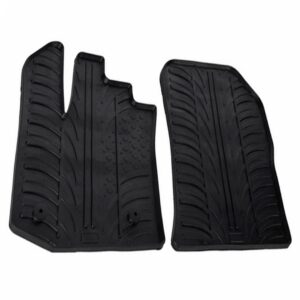 Lampa Μπροστινά Πατάκια 2τμχ για Dacia Dokker 2021+ Μαύρα Κωδικός: L2454.4