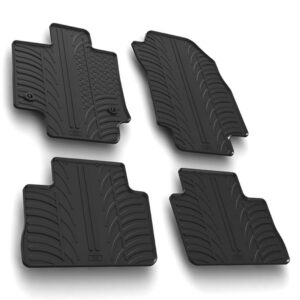 Lampa Σετ Μπροστινά και Πίσω Πατάκια 4τμχ Τύπου Σκαφάκι για Toyota RAV 4 2019 Μαύρα Κωδικός: L2457.7