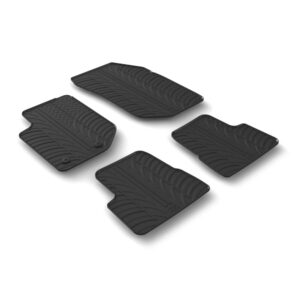 Lampa Σετ Μπροστινά και Πίσω Πατάκια Universal 4τμχ Jeep Avenger 5D 12/2022+ Μαύρα Κωδικός: L2468.3