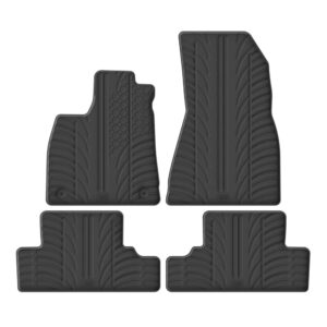 Lampa Σετ Μπροστινά και Πίσω Πατάκια 4τμχ Μαύρα Κωδικός: L2469.2