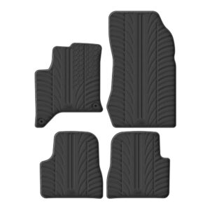 Lampa Σετ Μπροστινά και Πίσω Πατάκια 4τμχ για Lancia Ypsilon Μαύρα Κωδικός: L2469.3