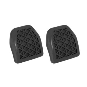 Lampa CP-22 Σετ Πεταλιέρες Αντιολισθητικές Αυτοκινήτου για Volvo από Λάστιχο Μαύρες 2τμχ Κωδικός: L2806.1