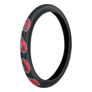 Lampa Κάλυμμα Τιμονιού Αυτοκινήτου Lips Labbra με Διάμετρο 38-40εκ. Συνθετικό Μαύρο