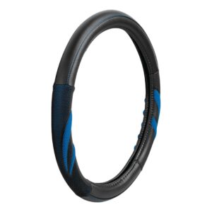 Lampa Κάλυμμα Τιμονιού Αυτοκινήτου Suzuka με Διάμετρο 37-39εκ. από Δερματίνη Μπλε