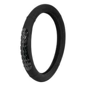 Lampa Κάλυμμα Τιμονιού Αυτοκινήτου Gel Grip με Διάμετρο 35-37εκ. Μικροϊνών Μαύρο