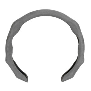 Lampa Κάλυμμα Τιμονιού Αυτοκινήτου Μικροϊνών Γκρι με Γκρι Ραφή