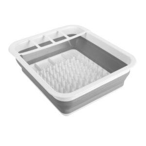 Lampa Στεγνωτήρας Νεροχύτη Πτυσσόμενος Πλαστικός σε Λευκό Χρώμα Κωδικός: L4072.1