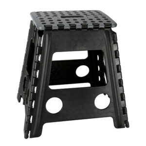 Πλαστικό Σκαμπό Εξωτερικού Χώρου Quicksit Μαύρο