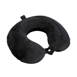 Lampa Μαξιλαράκι Ταξιδίου Μαξιλαράκι Memory Foam Μαύρο