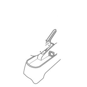 Lampa Βάση Στήριξης Τεμπέλη Αυτοκινήτου Συμβατή με Mazda 2 σε Μαύρο Χρώμα Κωδικός: L5609.4