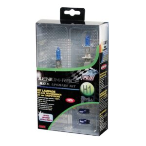 Lampa Λάμπες Αυτοκινήτου Xenium Race H1 Αλογόνου 5500K Ψυχρό Λευκό 12V 100W 2τμχ