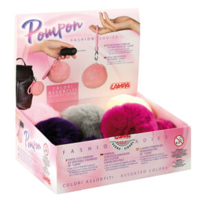 Lampa Σετ Μπρελόκ Πορτοφόλια Lapin Pompon Ροζ 12τμχ