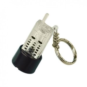 Lampa Μπρελόκ Πορτοφόλι Simoni Racing Μεταλλικό με Led Διάφανο