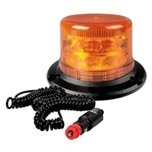 Lampa Φάρος Αυτοκινήτου 9 - 32V 10cm με Πορτοκαλί Φωτισμό Κωδικός: L7291.2