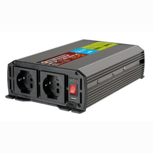 Lampa Inverter Αυτοκινήτου 1500W για Μετατροπή 24V DC σε 220V AC με 1xUSB Κωδικός: L9707.0