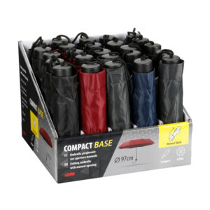 Lampa Ομπρελες Compact Base Φ97cm Χειροκινητο Ανοιγμα Διαφορα Χρωματα 31x31x24cm Σταντ Lampa 25 Τεμ L9960.0