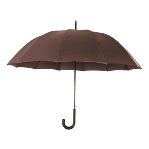 Lampa Premium 111 Αντιανεμική Αυτόματη Ομπρέλα Βροχής Σπαστή Καφέ