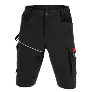 Procera Ανακλαστική και Αδιάβροχη Βερμούδα Εργασίας Μαύρη