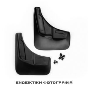 Novline Πίσω Λασπωτήρες Αυτοκινήτου Renault Logan 4D 2014+ Σετ Λασπωτήρες Πίσω 2τμχ Κωδικός: NLF.41.32.E10