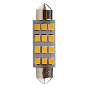 M-Tech Λάμπες Αυτοκινήτου & Μοτοσυκλέτας C5W / SV8.5-8 LED 12V 1.5W 2τμχ