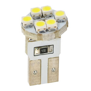 M-Tech Λάμπες Αυτοκινήτου & Μοτοσυκλέτας T10 / W2.1X9.5D / W5W LED Λευκό 12V 2τμχ