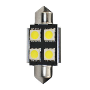 M-Tech Λάμπες Αυτοκινήτου & Μοτοσυκλέτας C5W LED 12V 0.96W 2τμχ