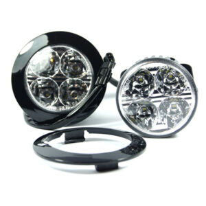 M-Tech Στρογγυλό Φώτα Ημέρας Αυτοκινήτου LED Universal 12 / 24V 1W 7cm 2τμχ Κωδικός: DRL902HP