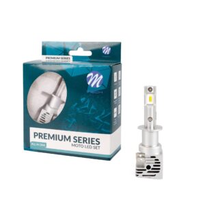 M-Tech Λάμπα Αυτοκινήτου H1 LED 6500K Ψυχρό Λευκό 9-32V 50W