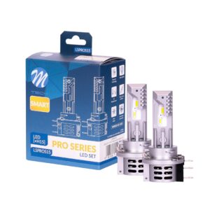M-Tech Λάμπες Αυτοκινήτου H15 Canbus LED 6000K Ψυχρό Λευκό 52W 2τμχ